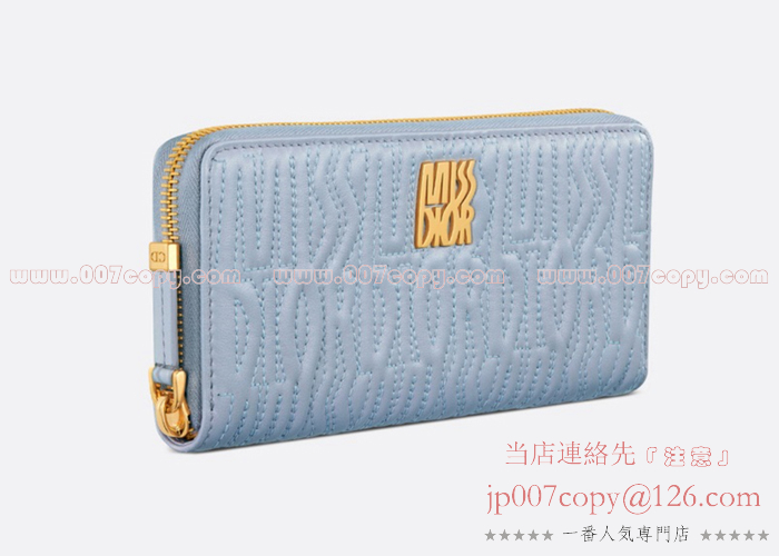 すぐ届く！DIOR Miss Dior Voyageur スリムウォレット すぐ届く！DIOR Miss Dior Voyageur スリムウォレット (Dior/長