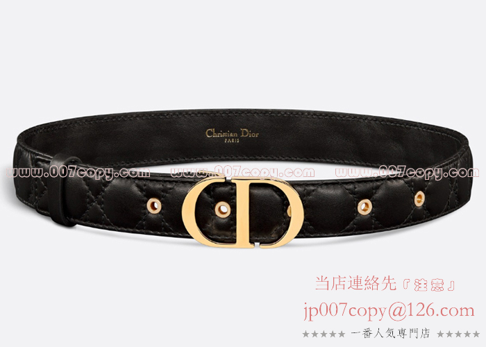 Dior ベルト スーパーコピー 30 Montaigne ベルト カナージュ