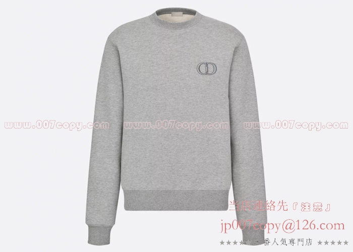 Dior スウェットシャツ 偽物 CD Icon コットンフリース