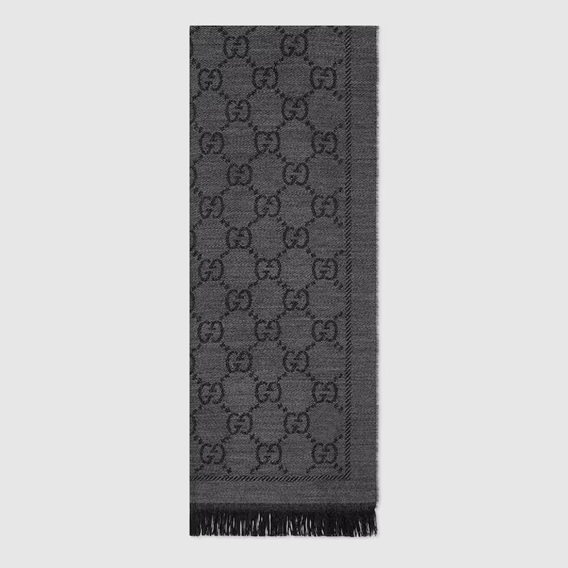 グッチ マフラー 偽物 GUCCI マキシ フラワー プリント シルク