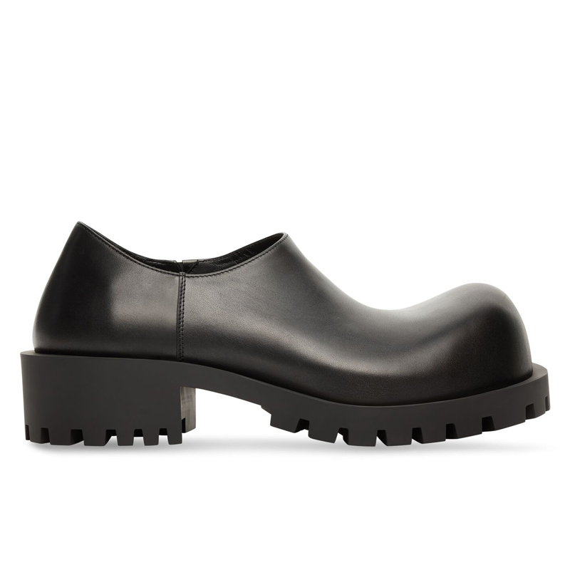 【関税込み】Balenciaga ブラック Hummer ダービー BALENCIAGA】HUMMER ダービー スリッポン ブラック (BALENCIAGA